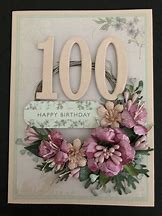 Image result for Printable 100th Birthday Card