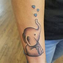 Image result for Cute Cartoon Elephants Tattoos