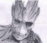 Image result for Groot Drawing Sketch