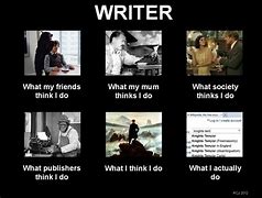 Image result for Writer Search History Meme