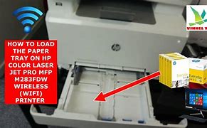 Image result for HP M283fdw Additional Paper Tray