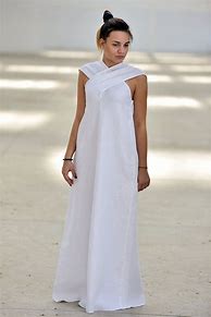 Image result for Long Sleeve Linen Dress