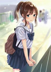 Image result for Anime Girl School Dress Up Cute