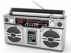 Image result for Vintage Boombox with TV