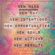Image result for A New Week Quote
