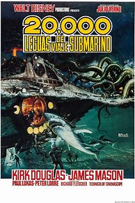 Image result for 20000 Leagues Under the Sea Poster