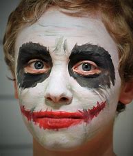 Image result for Halloween Joker Face Painting