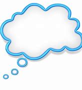 Image result for Cloud Thought Bubble Clip Art