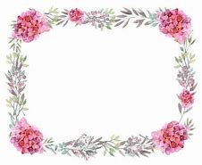 Image result for Pink and Green Floral Border