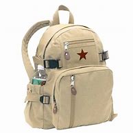 Image result for Khaki Canvas Backpack