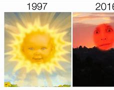 Image result for Teletubbies Sun Meme