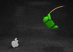 Image result for Apple Beating Android