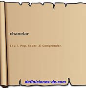 Image result for chanelar