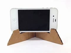 Image result for Cardboard Cell Phone Stand