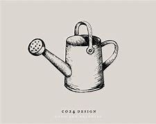 Image result for Watering Can Sketch