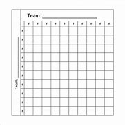 Image result for Football Pool Squares Template