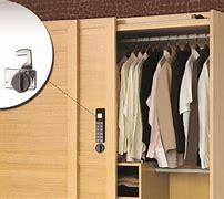 Image result for Wardrobe Sliding Door Lock