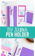 Image result for Binder Clip Journal Pen Holder DIY