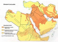 Image result for Middle East Deserts Map