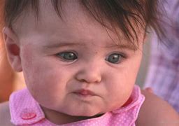 Image result for Agela Baby Angry Face