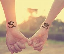 Image result for Matching Tattoos for Couples