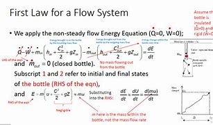 Image result for Unsteady Flow Equation