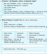 Image result for Race and Ethnicity Survey Questions