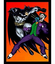 Image result for Batman Joker Cartoon Poster