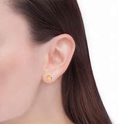 Image result for Rose Bud Stud Earrings Gold