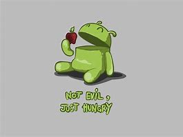 Image result for The Apple Eating Android