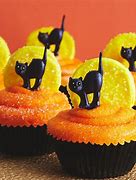 Image result for Black Cat with Cupcakes