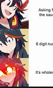 Image result for Anime Numbers Meme