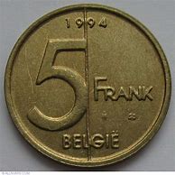 Image result for Belgie 5 FR Coin