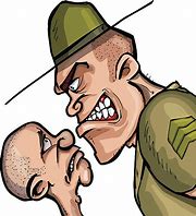 Image result for Marine Corps Drill Instructor Cartoon