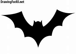 Image result for Drawings of Bats for Halloween