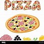 Image result for Pizza Ingredients Cartoon