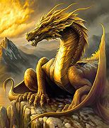 Image result for Cool Gold Dragon