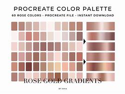 Image result for Rose Gold Color Palette