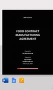 Image result for Manufacturing Contract Template