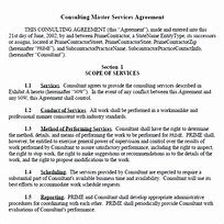 Image result for Master Service Agreement Sample