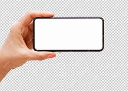 Image result for Mockup Holding Phone Horizontal