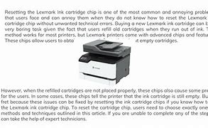 Image result for Lexmark Printer Issues