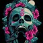 Image result for Sugar Skull Phone Wallpaper