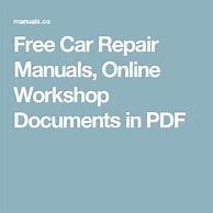 Image result for Free Repair Manuals