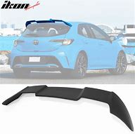 Image result for Toyota Corolla Rear Window Spoiler