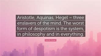 Image result for Hegel Aquinas