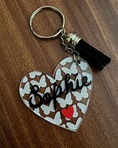 Image result for Letter Keychain Women A