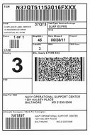 Image result for Blank Shipping Label