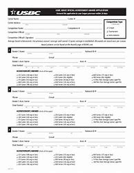 Image result for USBC Award Forms