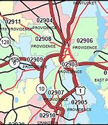 Image result for RI MA Zip Code Map